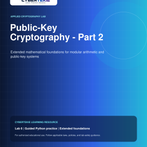 Public-Key Cryptography – Part 2